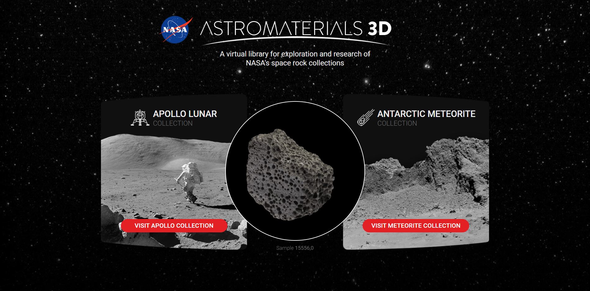 Astromaterials 3D Homepage